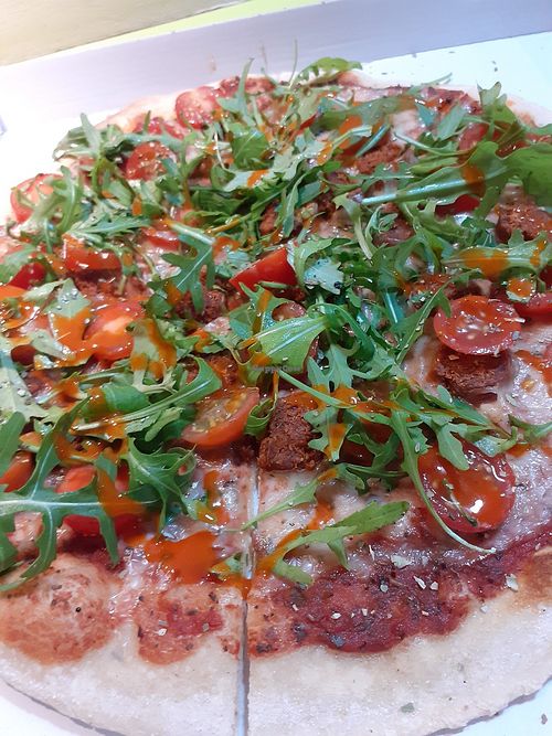 Pizza rustica at Valen Pizza in Valencia