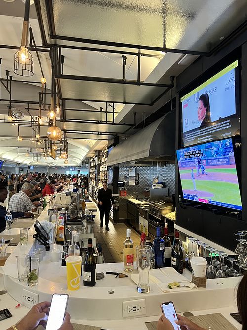   at IAH - H Burger - TC in Houston