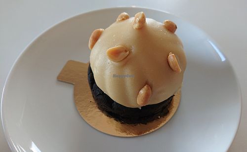 Peanut tart from the patisserie at Zurheide feine Kost in Dusseldorf