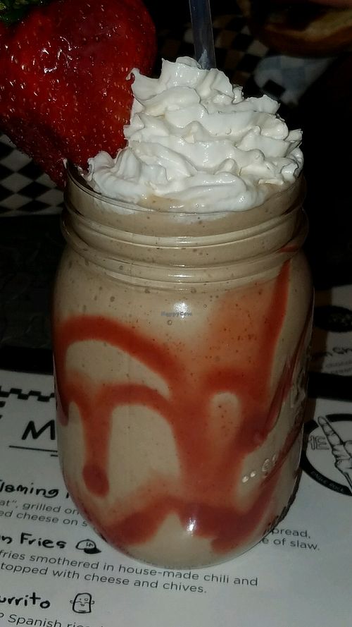 Berry shugah cookie shake at The Vegan Hooligans - Pop-up in Los Angeles