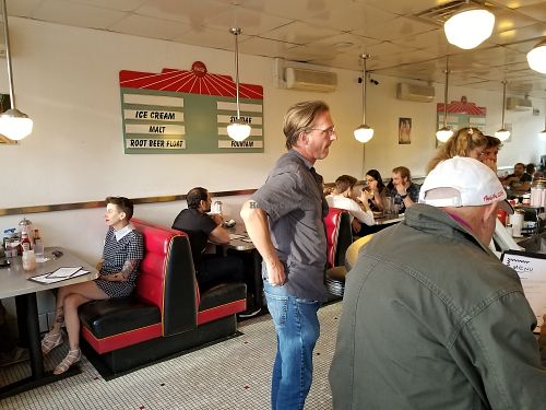 inside at The Vegan Hooligans - Pop-up in Los Angeles