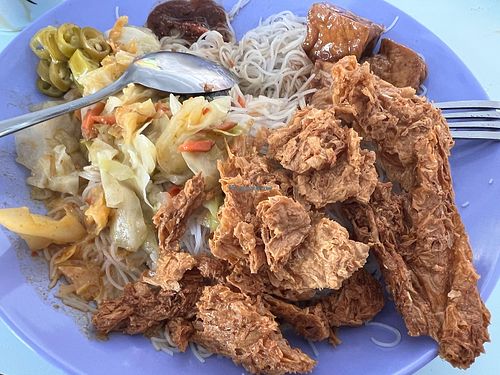 $3.60  at Lei Yin Vegetarian 雷音素食 in East Singapore