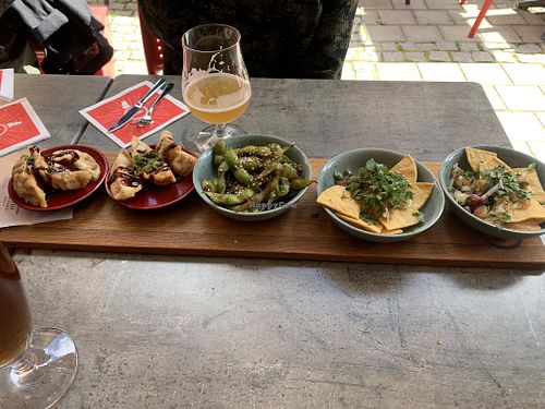 Vegan menu, summer 2022  at Pinchos in Stockholm