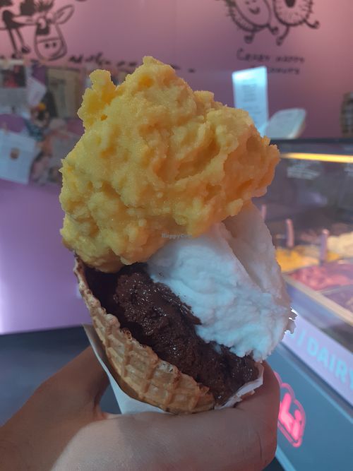 Passion fruit, coconut and chocolate. at StikkiNikki - Mariatorget in Stockholm