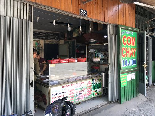 Front at Dieu Vy - Nguyen Xi in Ho Chi Minh City