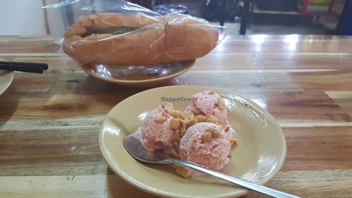 Vegan ice cream! at Chay Nha Toi in Ho Chi Minh City