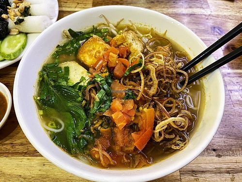 Noodle soup at Chay Nha Toi in Ho Chi Minh City
