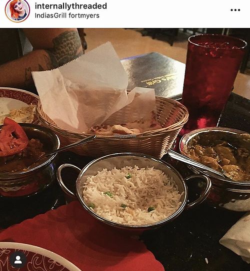 Vegan  at India's Grill in Fort Myers