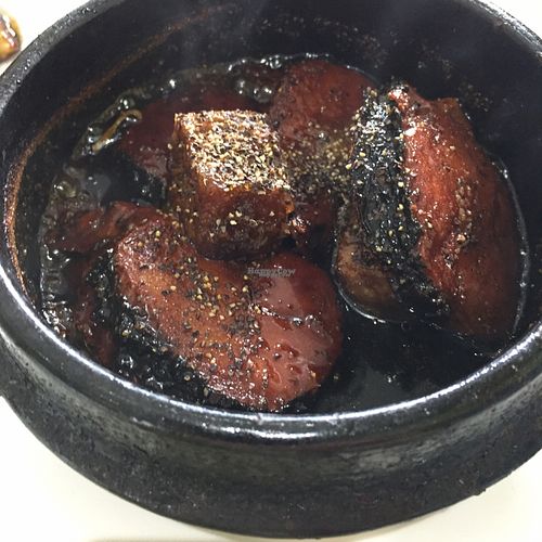 fish clay pot at Loving Hut in Cabramatta