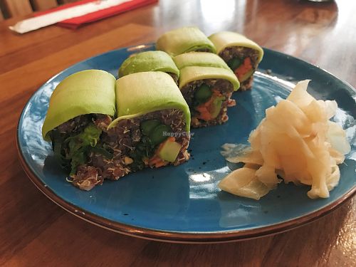 Vegan Sushi (rolll) at SushiCo - Ataköy Plus in Istanbul