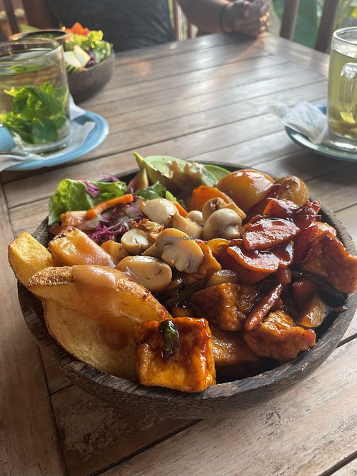   at Vegan Soul Kitchen in Penida Island