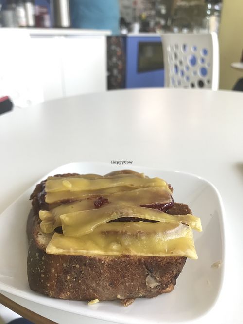 Savory french toast style  at Carina's Bakery in Beaverton