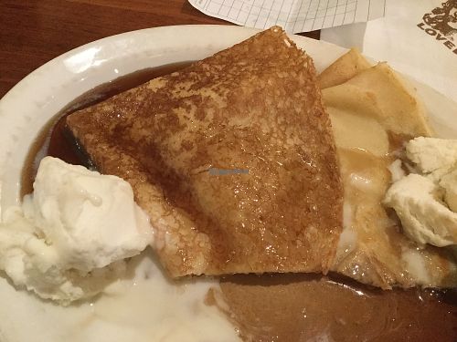 Crepe  at The Pancake Parlour in Melbourne