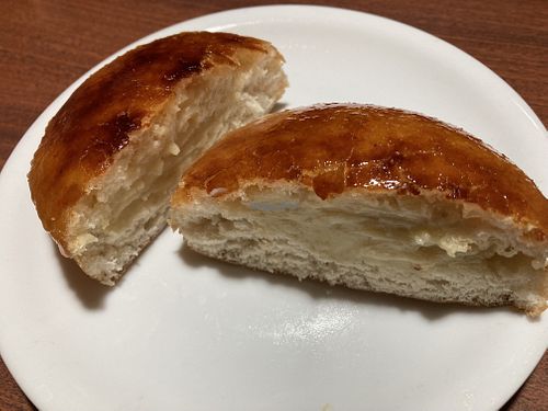 My favorite: Crême brûlée with custard filling   at Donut Corp - Nueva Los Leones in Santiago