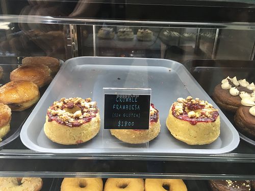 Gluten free option  at Donut Corp - Nueva Los Leones in Santiago