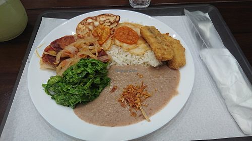 Virado à paulista com ovo vegano! at Verdurinha in Sao Paulo