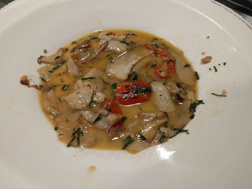 Trumpet Mushrooms at Fancy Radish in Washington