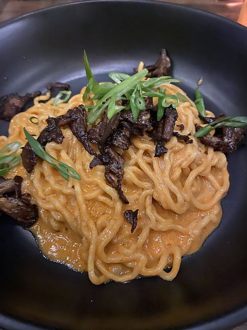 Spicy Dan Dan Noodles at Fancy Radish in Washington