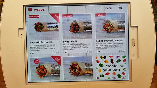 Wraps at Tossed - Broadway in South West London