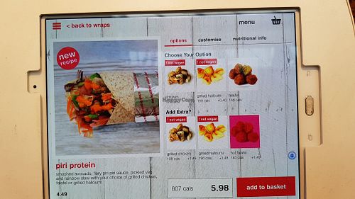 The one I had at Tossed - Broadway in South West London