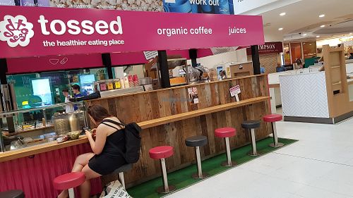 Stools at Tossed - Broadway in South West London