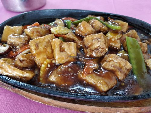 Hotplate bean curd at Andy Toh in Yong Peng
