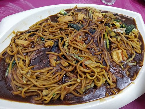 Fu Zhou noodles 福州面 at Variety Vegetarian in Yong Peng