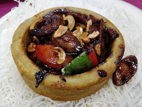 Yam ring/ basket 佛本飘香 at Variety Vegetarian in Yong Peng