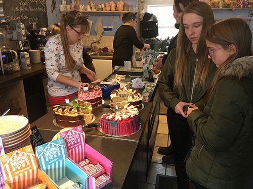 Cat Cakes! at Meow Cafe in Todmorden