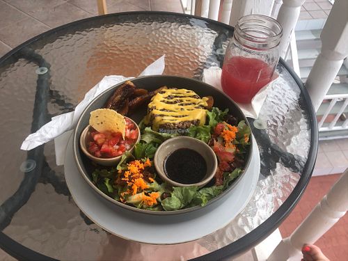 The most delicious food  at Martha's Cafe Belize in Belize City