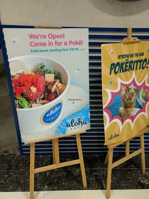 Come in for a poke at Aloha Poke - Citylink Mall in Central Singapore