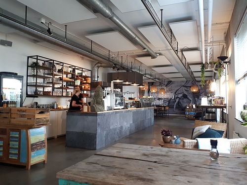 Inside at Black & White Kafe in Breda