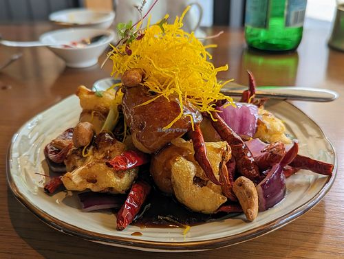 Kung Pao cauliflower at Empress in Central Singapore
