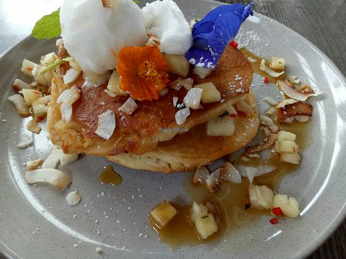 Pancakes at Suburban West End in South Brisbane