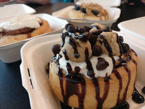 Cookie Monster at Cinnaholic - 109 St in Edmonton