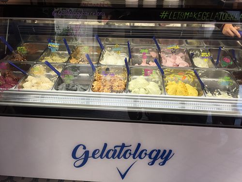 Options  at Gelatology in Barcelona