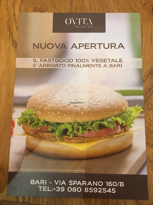 Flyer at Ovita in Bari