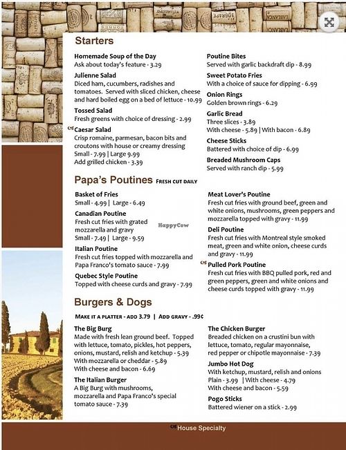 Papa Franco's Restaurant - 2 at Papa Franco's in Kapuskasing