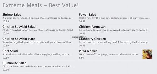 Extreme Meals at Back To The Grind in Kapuskasing