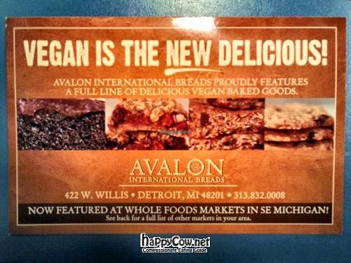 Vegan is the new Delicious! at Avalon - Willis St in Detroit
