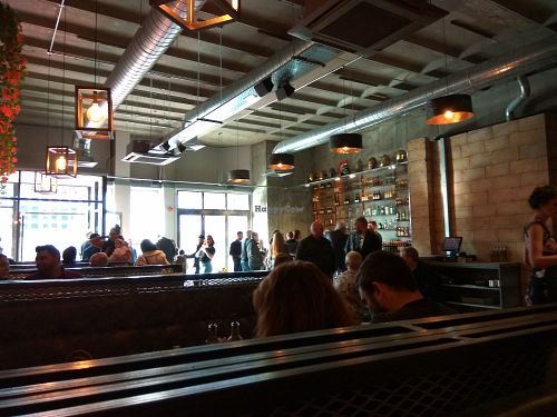 Interior at Romans Pizzeria in Glasgow