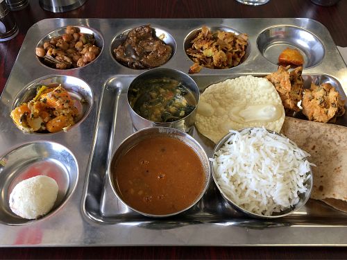 Lunch Thali at The India House in Frazer