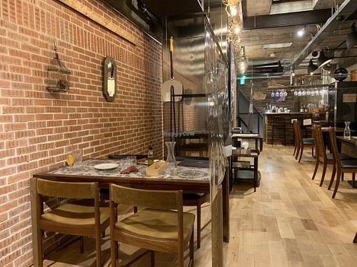 Interior at Premarché Alternative Diner in Kyoto