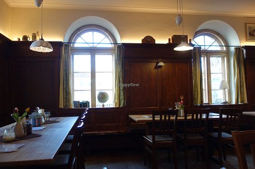 Indoor seating at Tante Paula im Mailkeller  in Rosenheim