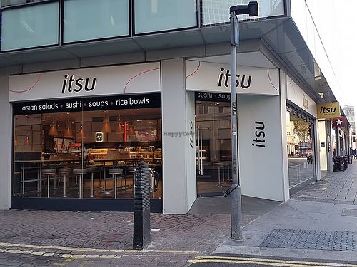 front at Itsu - New Oxford St in London
