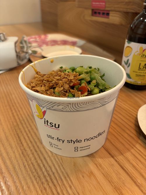 stir fry   at Itsu - Paternoster Square in London