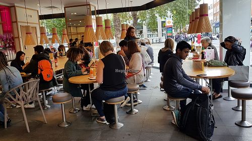 Seating at Itsu - Kings Rd in South West London
