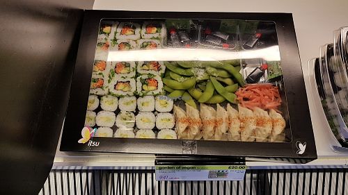 Garden of vegan at Itsu - Kings Rd in South West London