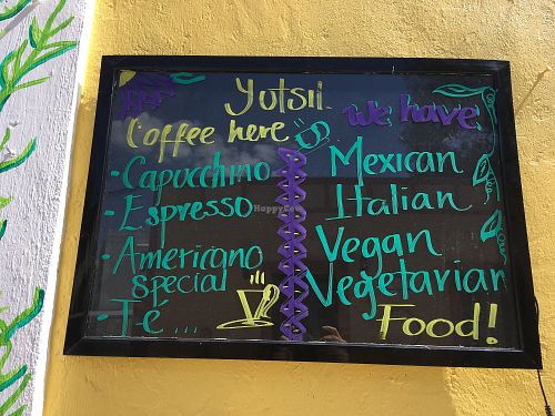 Streetsign at Yutsil Cafe Boutique in Valladolid