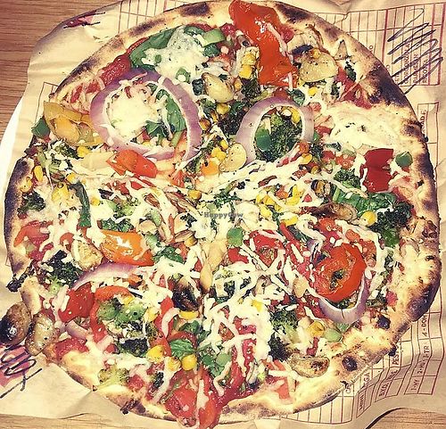 Vegan Pizza at Mod Pizza in Columbus